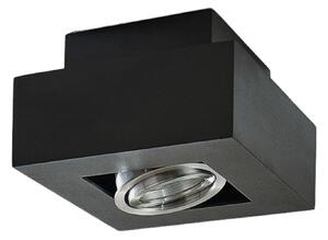 Plafoniere Arcchio, VINCE, reglabil, Negru, Zona coridorului, Aluminiu, Modern