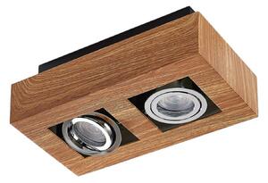 Plafoniere Arcchio, Vince, reglabil, Lemn, Zona coridorului, Aluminiu, Modern