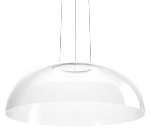 Stilnovo Lampă suspendată LED Demì dimabil cu reglare intensității luminoase prin, reglabil, Transparent, Camera de zi / sufragerie, Plastic, Modern