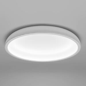 Stilnovo Plafonieră LED Reflexio, Ø 46cm, alb, reglabil, Alb, Hol, Metal, Modern