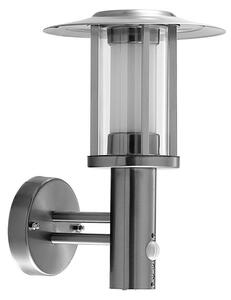 Lampă de Exterior Lindby, Gregory, Metalic, Balcon, Oțel inoxidabil, Modern