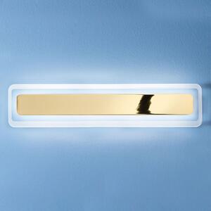 Linea Light Aplică de perete LED Antille auriu 61,4 cm, Auriu / Alamă, Camera de zi / sufragerie, Sticlă, Modern