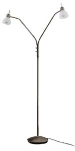 Lampadar Lindby, Gwendolin, Metalic, Camera de zi, Metal, Modern