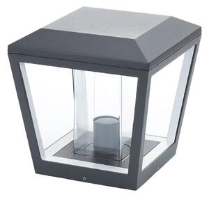 Lămpi de exterior Lucande, Dunia, reglabil, Negru, Terasă, Metal, Modern