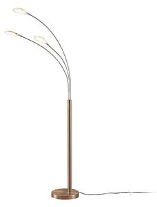 Lampadar Lindby, Anea, Metalic, Camera de zi, Metal, Modern