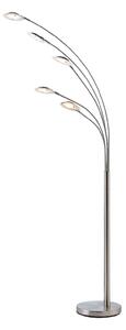 Lampadar Lindby, Anea, Metalic, Camera de zi, Metal, Modern
