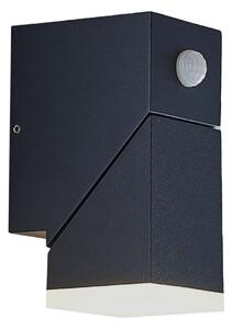 Lampă de Exterior Lindby, Sally, Negru, Balcon, Aluminiu, Modern