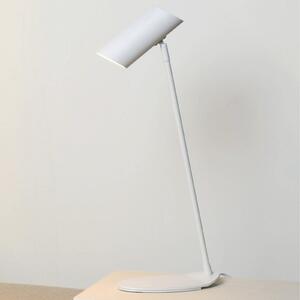 Lucide Lampă de birou din metal alb Hester, Alb, Studiu / Birou, Metal, Modern