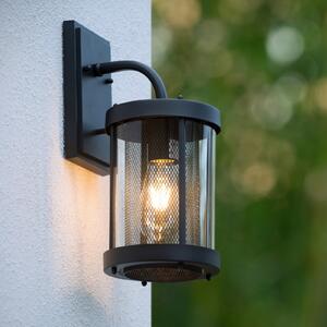 Lucide Makkum lumina de perete în aer liber, reglabil, Negru, Metal, Modern