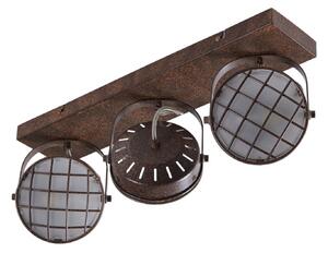 Plafoniere Lindby, Tamin, reglabil, Maro / Rugină, Camera de zi, Metal, Design industrial