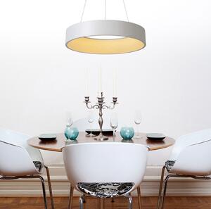 Lucide Lampă suspendată Talowe LED, alb, reglabil, Alb, Camera de zi / sufragerie, Metal, Modern