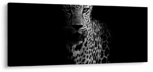 Tablou - Portret de leopard (120x50 cm)