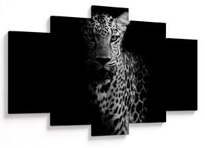 Tablou - Portret de leopard (150x105 cm)