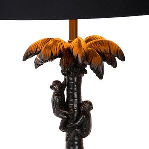 Lucide Lampă de masă Extravaganza Coconut, negru, Negru, Camera de zi / sufragerie, Plastic, Design