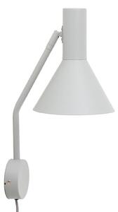Lampă de perete FRANDSEN, Lyss, reglabil, Gri, Camera de zi, Metal, Design