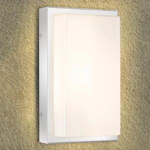LCD Aplică LED pentru exterior Julea, oțel inoxidabil, sticlă, Metalic, Metal, Modern