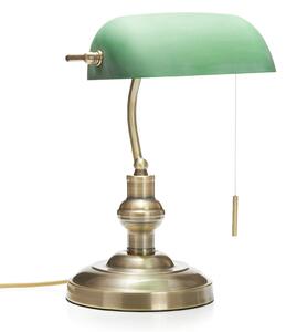 Lampă de masă Lindby, Milenka, Bronz / Alamă Veche, Camera de zi, Metal, Antichitate