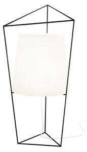 Lampă de masă kdln, Tatu, reglabil, Negru, Camera de zi, Sticlă, Design