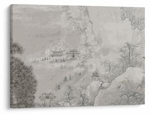 Tablou - Peisaj chinezesc (70x50 cm)