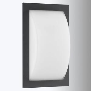 LCD Ivett LED cu LED-uri pentru exterior în grafit, reglabil, Negru, Metal, Modern