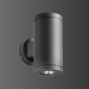 LCD Aplică de exterior 1060 up/down, grafit, reglabil, Gri, Metal, Modern