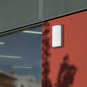 LCD Aplică LED pentru exterior 039, oțel inoxidabil, culoare grafit, Negru, Sticlă, Modern