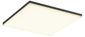 Lampă de Exterior Lucande, Henni, Gri, Balcon, Aluminiu, Modern