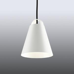 Louis Poulsen Above lampă suspendată, alb, 17,5 cm, reglabil, Alb, Camera de zi / sufragerie, Metal, Design