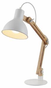 Lampă de masă Lindby, Shivanja, Lemn, Studiu / Birou, Lemn, Modern