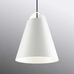 Louis Poulsen Above lampă suspendată, alb, 40 cm, reglabil, Alb, Camera de zi / sufragerie, Metal, Design