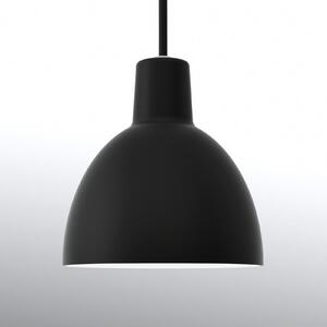 Louis Poulsen Toldbod 120, lampă suspendată negru, reglabil, Negru, Camera de zi / sufragerie, Metal, Design
