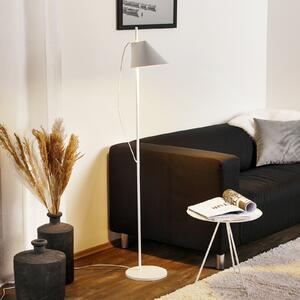 Louis Poulsen Yuh lampă podea LED designer, alb, reglabil, Alb, Camera de zi / sufragerie, Metal, Design