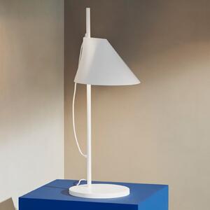 Louis Poulsen Yuh - lampă de masă LED, alb, reglabil, Alb, Camera de zi / sufragerie, Metal, Design