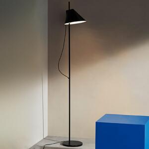 Louis Poulsen Yuh lampă podea LED designer, negru, reglabil, Negru, Camera de zi / sufragerie, Metal, Design