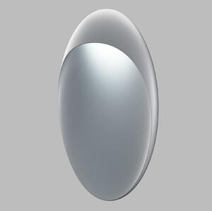 Louis Poulsen Aplică de perete cu LED Flindt, aluminiu, 3.000 K, Ø 30 cm, reglabil, Metalic, Camera de zi / sufragerie, Aluminiu, Design
