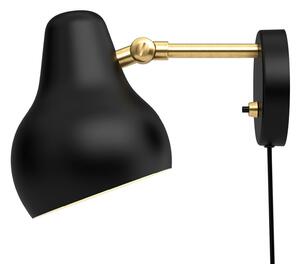 Louis Poulsen VL38 aplică perete design LED, negru, reglabil, Negru, Camera de zi / sufragerie, Metal, Design