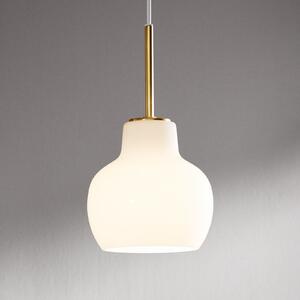 Louis Poulsen lampă suspendată VL Ring Crown, reglabil, Auriu / Alamă, Camera de zi / sufragerie, Sticlă, Design