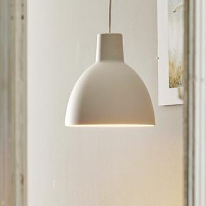 Louis Poulsen lampă suspendată Toldbod 250 alb, reglabil, Alb, Camera de zi / sufragerie, Metal, Design