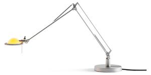 Lampă de masă Luceplan, Metalic, Studiu / Birou, Aluminiu
