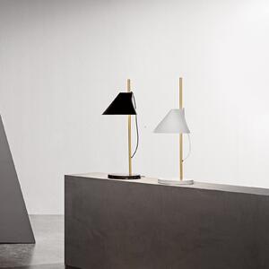 Louis Poulsen lampă masă marmură Yuh Brass, alb, reglabil, Alb, dormitor, Metal, Design