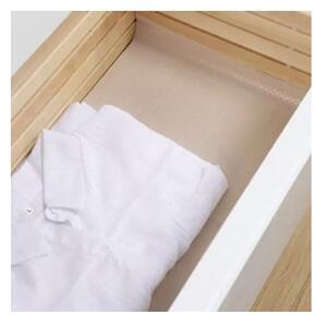 Covoras antiderapant pentru protectie sertar, impermeabil, 300 x 50 cm, alb