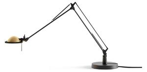 Lampă de masă Luceplan, Negru, Studiu / Birou, Aluminiu