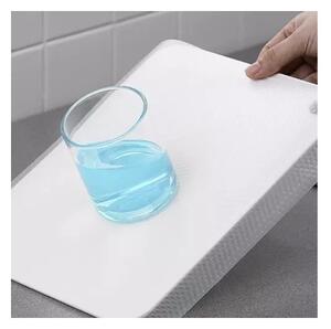 Covoras antiderapant pentru protectie sertar, impermeabil, 300 x 50 cm, alb