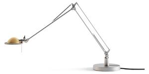 Lampă de masă Luceplan, Metalic, Studiu / Birou, Aluminiu