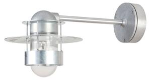 Louis Poulsen Aplică de exterior Albertslund, 51,5 cm, IP44, Gri, Metal, Design