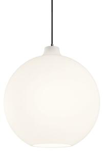 Louis Poulsen Wohlert suspendată sticlă Ø 35 cm, reglabil, Alb, Camera de zi / sufragerie, Sticlă, Design