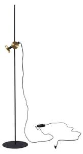 Lampadar Pholc, Auriu / Alamă, Camera de zi, Metal