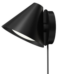 Louis Poulsen Keglen aplică perete 3000K negru, reglabil, Negru, Camera de zi / sufragerie, Metal, Design