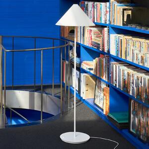 Louis Poulsen Keglen lampa podea dim-to-cald, alb, reglabil, Alb, Camera de zi / sufragerie, Metal, Design