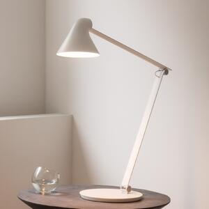 Louis Poulsen NJP lampă de masă picior 3.000K alb, reglabil, Alb, Camera de zi / sufragerie, Metal, Design
